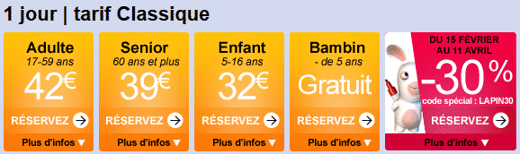 Coupons promo futuroscope