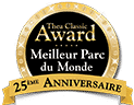 La distinction Thea Classic Award décernée au Puy du Fou en tant que meilleur parc du monde