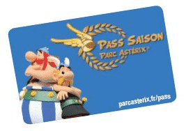 Carte pass saison Parc Astérix
