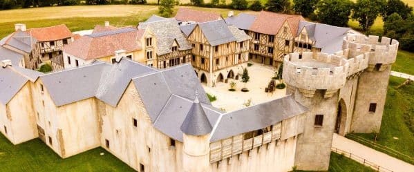 Vue aérienne du nouvel hôtel La Citadelle