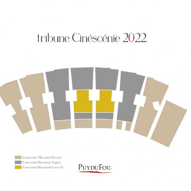 Gradin Cinéscénie Plan Tribune Cinéscénie Puy Du Fou 2018
