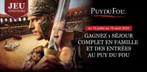 Un séjour et des entrées à gagner pour le Puy du Fou