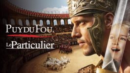Visuel du Puy du Fou avec arène gallo-romaine et partenariat Le Particulier