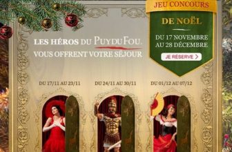 Jeu concours Noël : votre séjour offert par le Puy du Fou