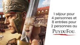 Visuel du jeu concours Puy du Fou avec séjour et entrées à gagner