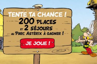 Vos billets gratuits ou votre séjour en famille au Parc Astérix à gagner