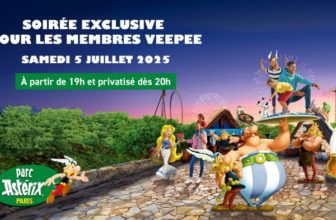Soirée nocturne au Parc Astérix privatisé