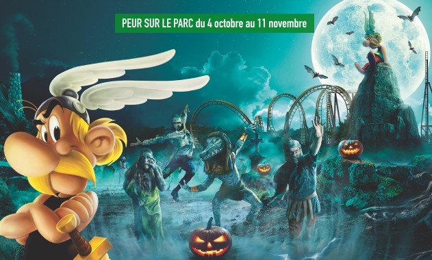 Promo billet Peur sur le Parc Astérix