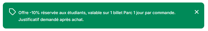 Code promo Puy du Fou