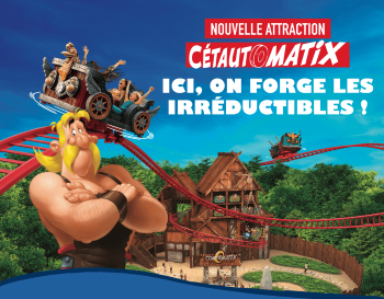 Nouveauté 2025 au Parc Astérix : l'attraction Cétautomatix
