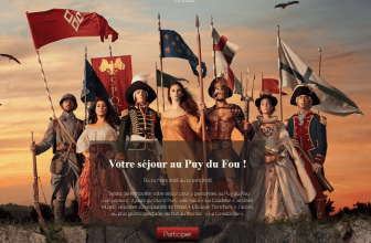 Des séjours pour 4 personnes offerts par le Puy du Fou