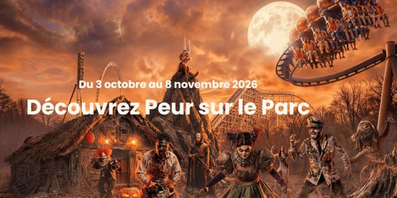 Peur sur le Parc 2026 : rires et frissons garantis